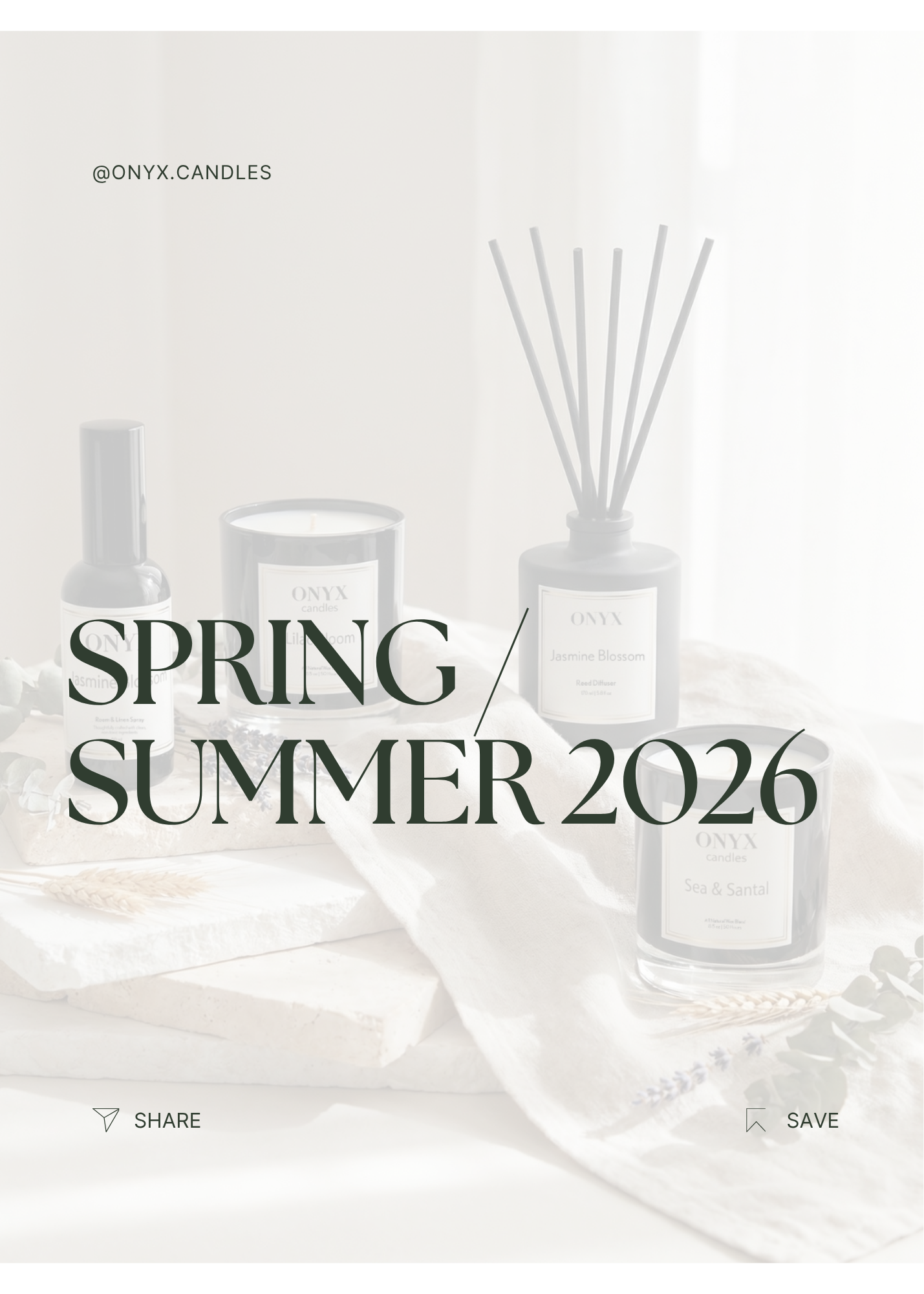 Seasonal Collection – Onyx Candles