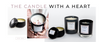 Onyx Candles. The Candle with a heart. Image with several of Onyx Candle products.