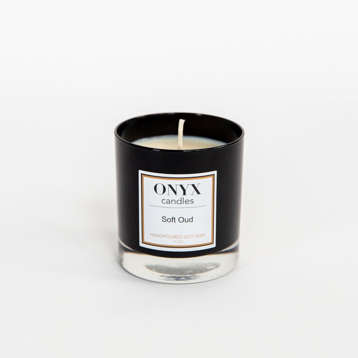9 oz black glass jar variant for Soft Oud